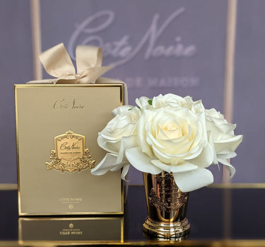 Seven Rose Bouquet - Champagne - Gold Box - SMC05 (Carton of 2)